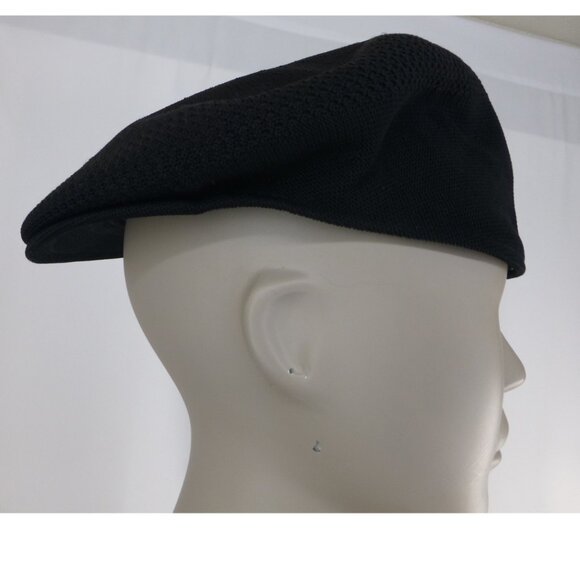 Vintage Kangol Black Ventair Cap - Picture 8 of 10